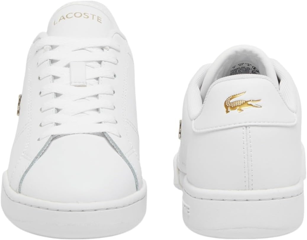 image:imageLacoste Womens Carnaby Cup SneakerWhiteGold