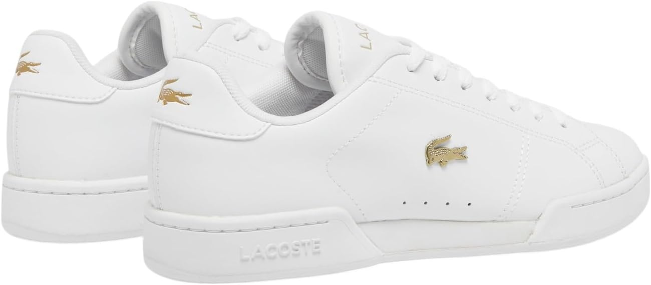 image:imageLacoste Womens Carnaby Cup SneakerWhiteGold