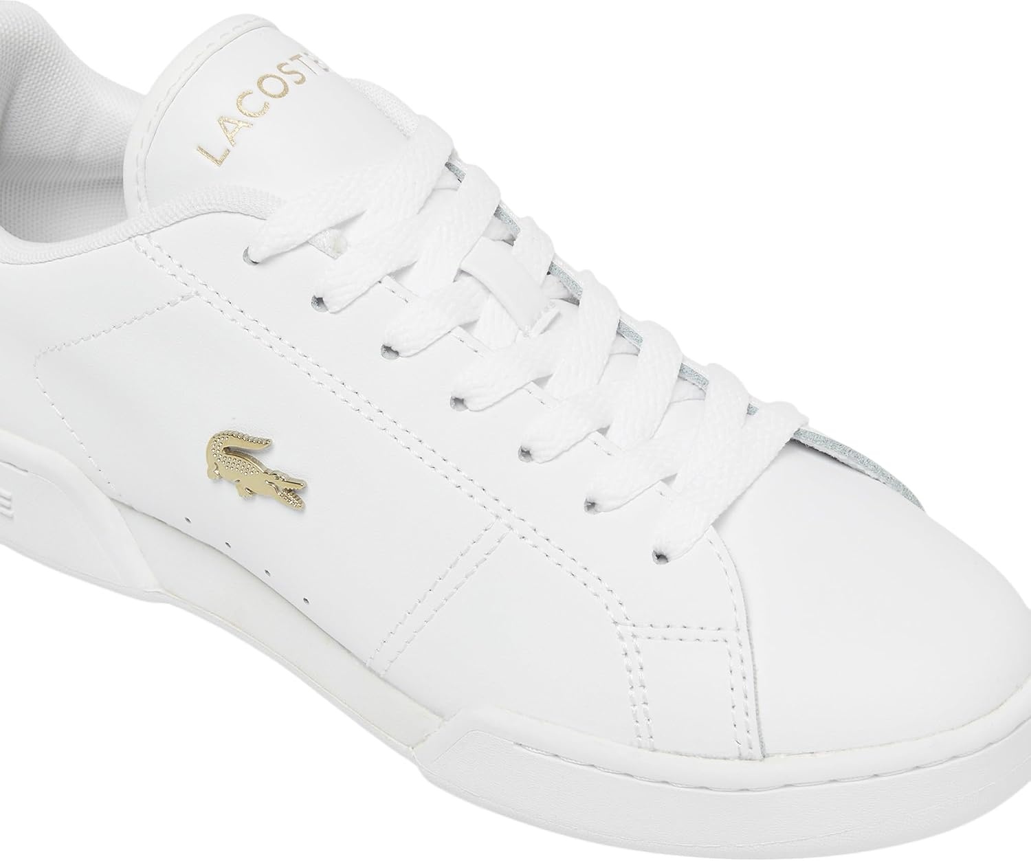 image:imageLacoste Womens Carnaby Cup SneakerWhiteGold