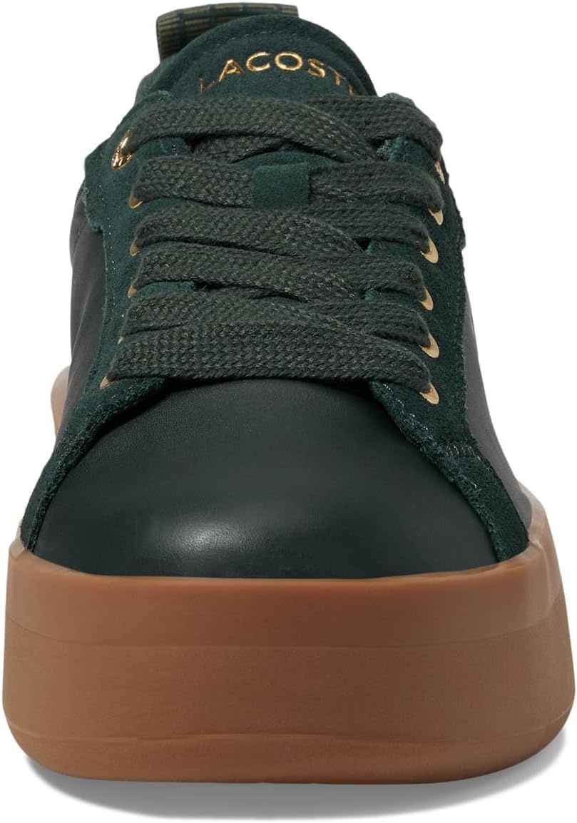 image:imageLacoste Womens Carnaby Platform SneakersDark GreenGum