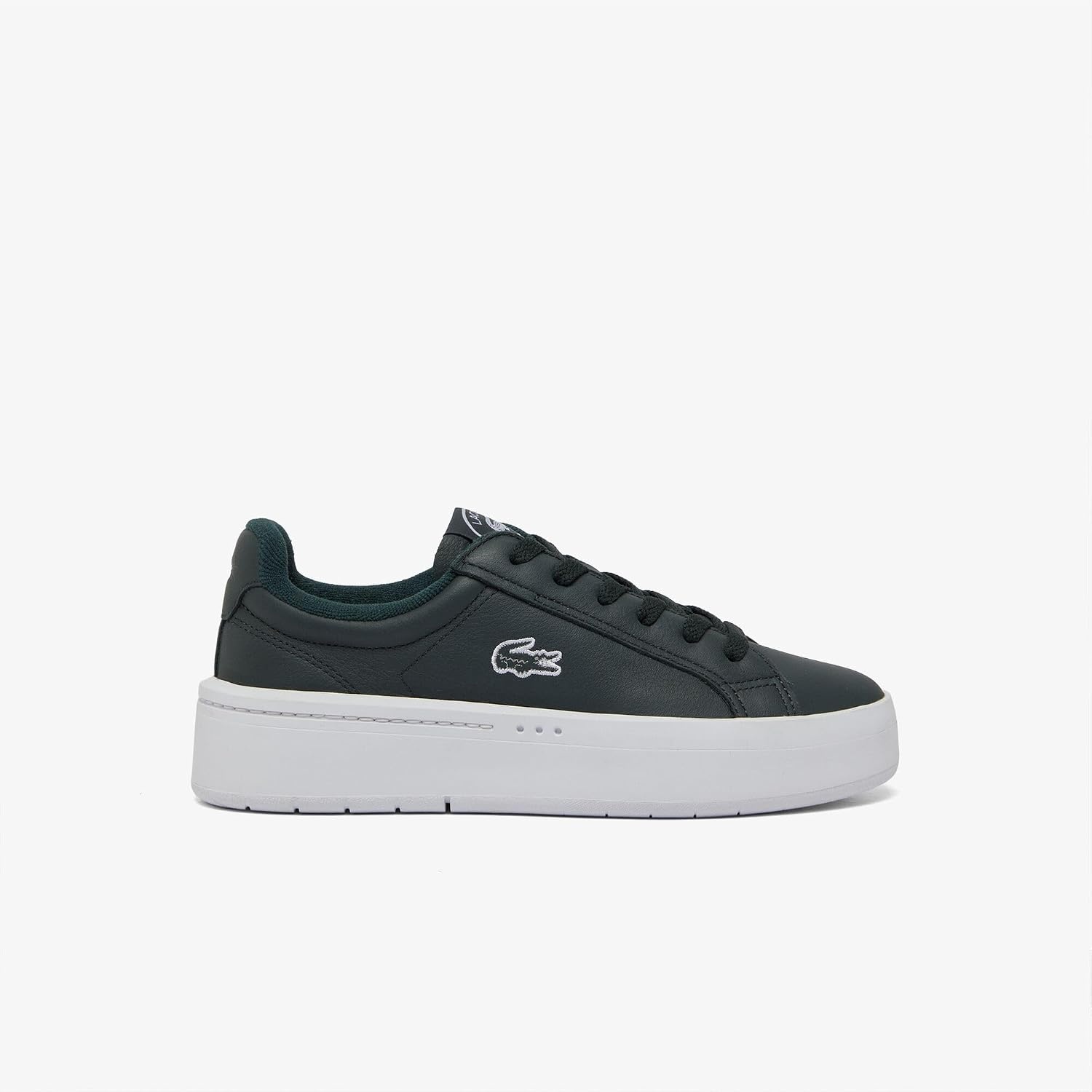 image:imageLacoste Womens Carnaby Platform SneakersDark GreenWhite
