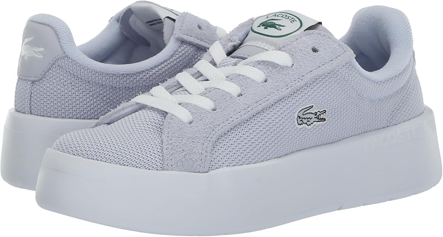 image:imageLacoste Womens Carnaby Platform SneakersLight BlueWhite