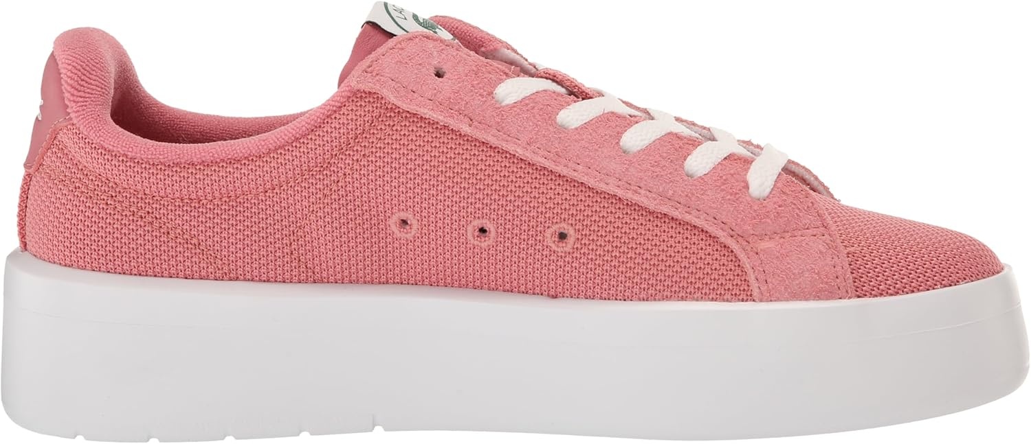image:imageLacoste Womens Carnaby Platform SneakersPinkWhite