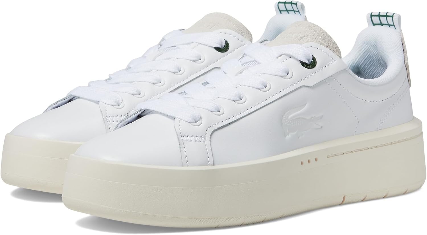 image:imageLacoste Womens Carnaby Platform SneakersWhiteOff White