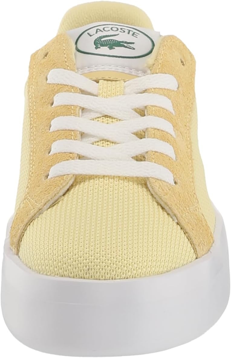 image:imageLacoste Womens Carnaby Platform SneakersYellowWhite