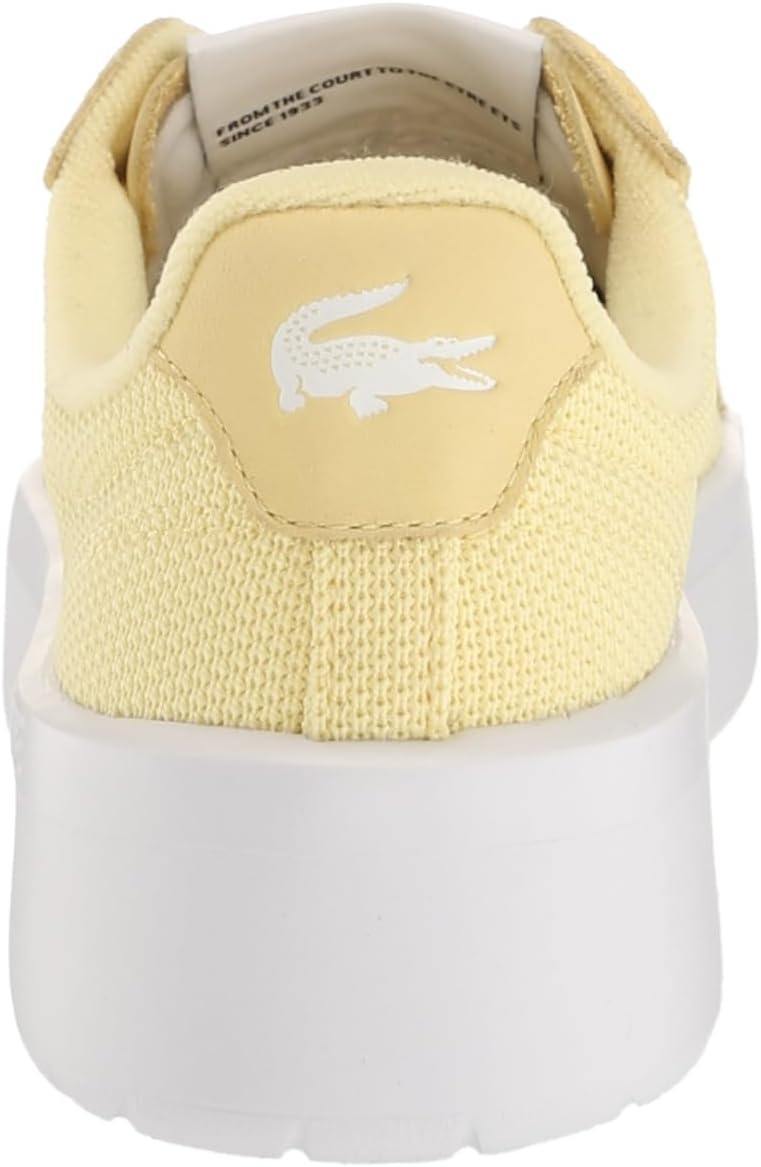 image:imageLacoste Womens Carnaby Platform SneakersYellowWhite