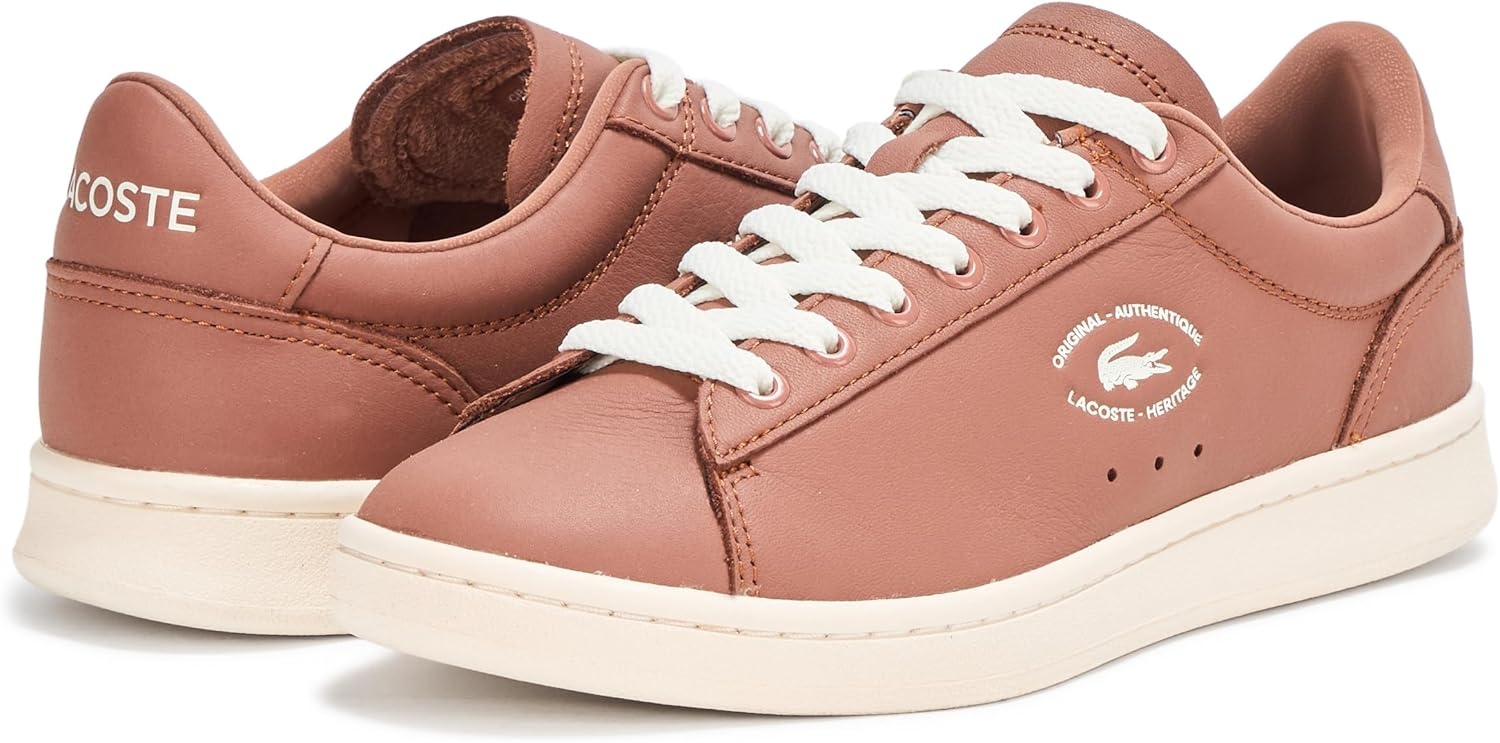 image:imageLacoste Womens Carnaby Set SneakerBrownOff White