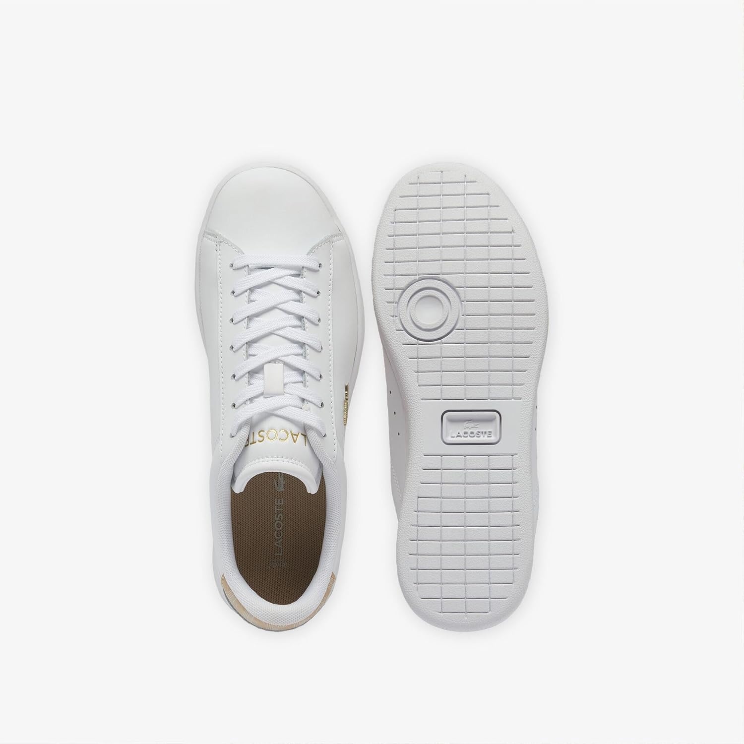 image:imageLacoste Womens Carnaby Set SneakerWhiteLight Brown