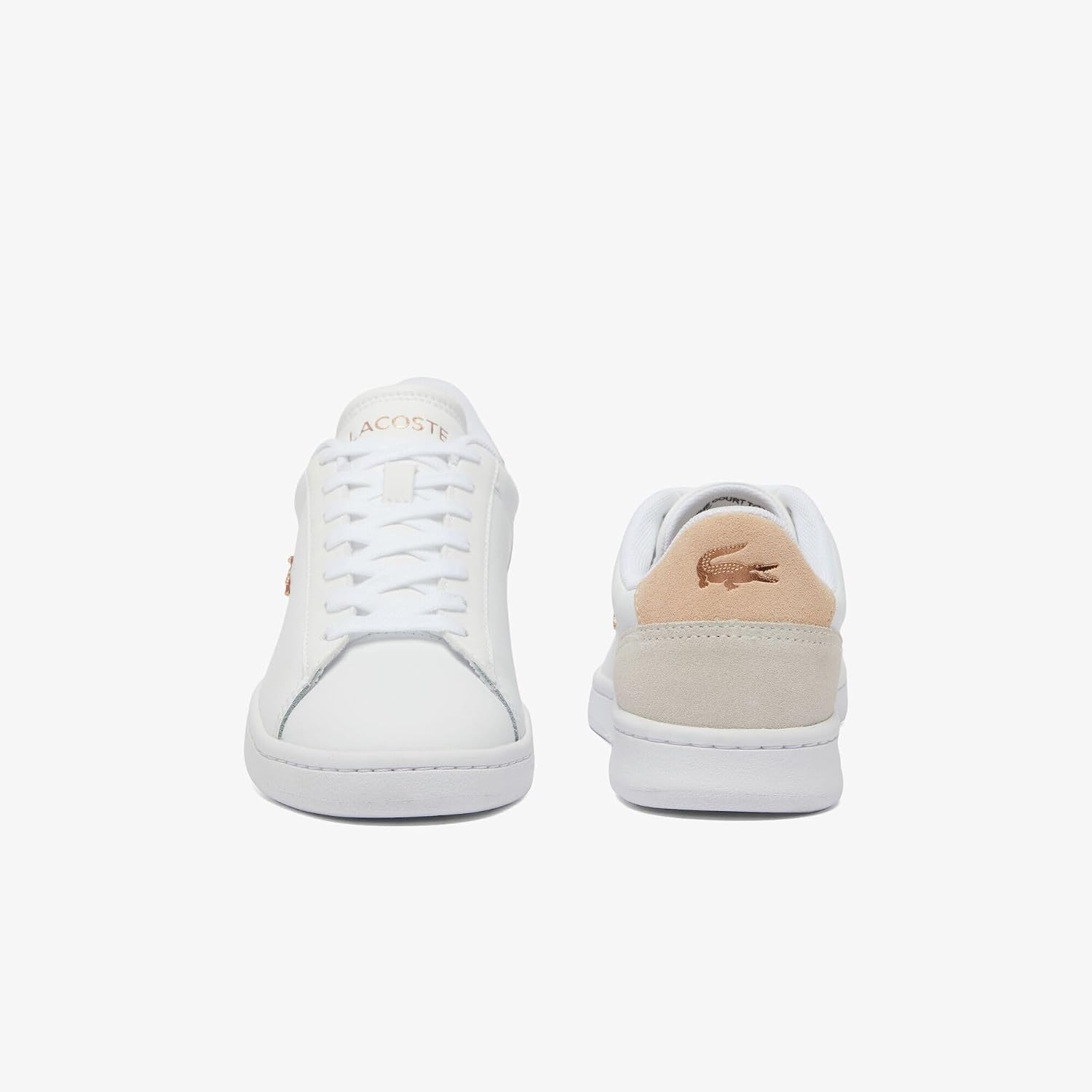 image:imageLacoste Womens Carnaby Set SneakerWhiteLight Pink