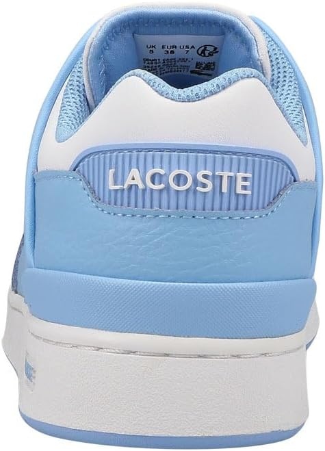 image:imageLacoste Womens Court Cage Leather SneakersLt BluWht