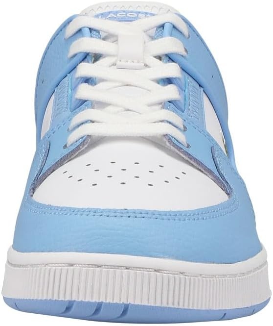 image:imageLacoste Womens Court Cage Leather SneakersLt BluWht