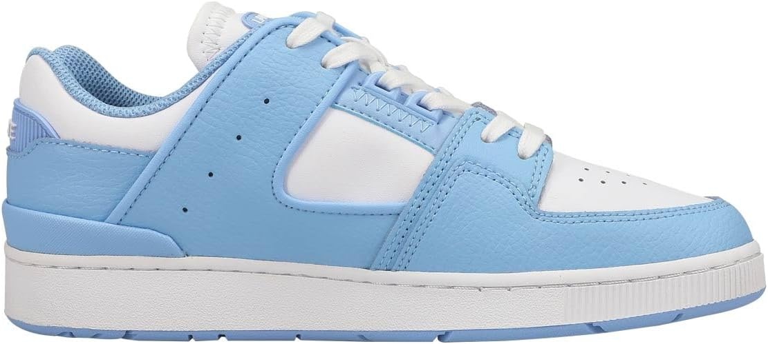 image:imageLacoste Womens Court Cage Leather SneakersLt BluWht