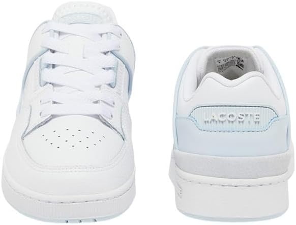 image:imageLacoste Womens Court Cage Leather SneakersWhiteLight Blue