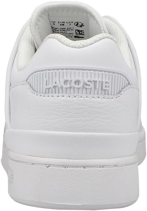 image:imageLacoste Womens Court Cage Leather SneakersWhiteWhite