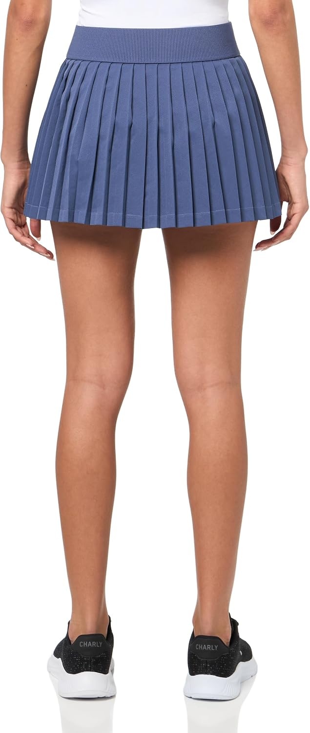 image:imageLacoste Womens Heritage Tennis SkirtPrimeroseBaby Blue