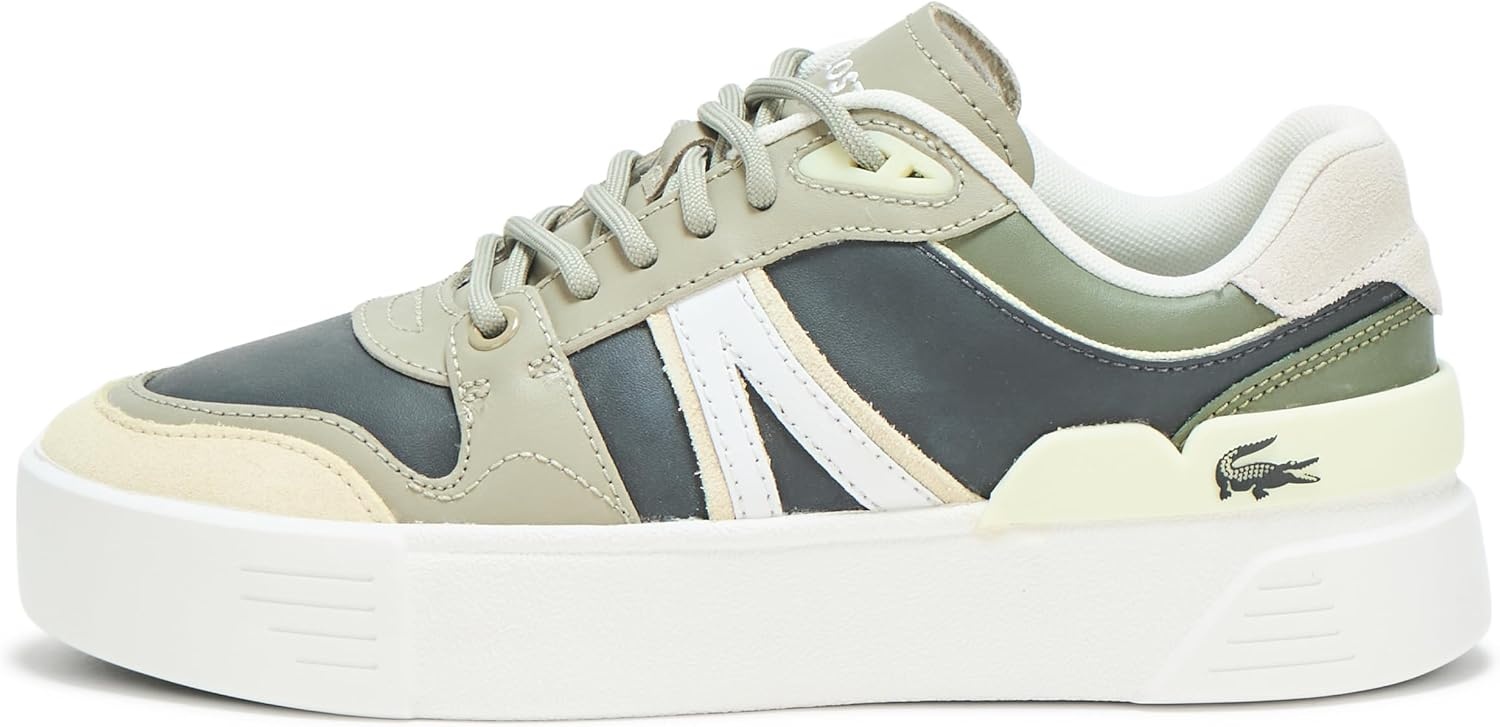 image:imageLacoste Womens L002 Evo SneakerKhakiWhite