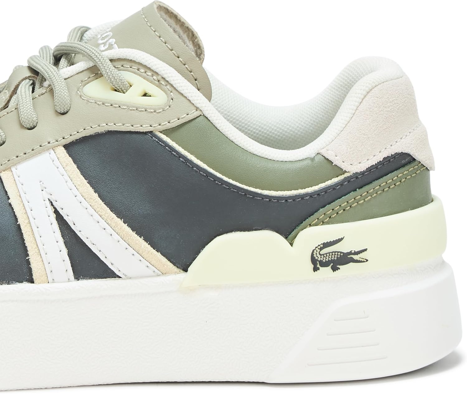 image:imageLacoste Womens L002 Evo SneakerKhakiWhite