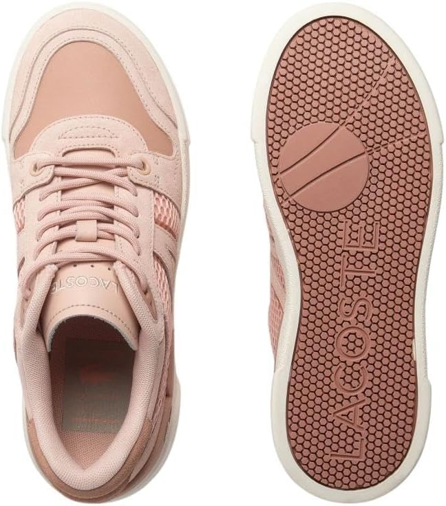 image:imageLacoste Womens L002 Evo SneakerLight PinkOff White