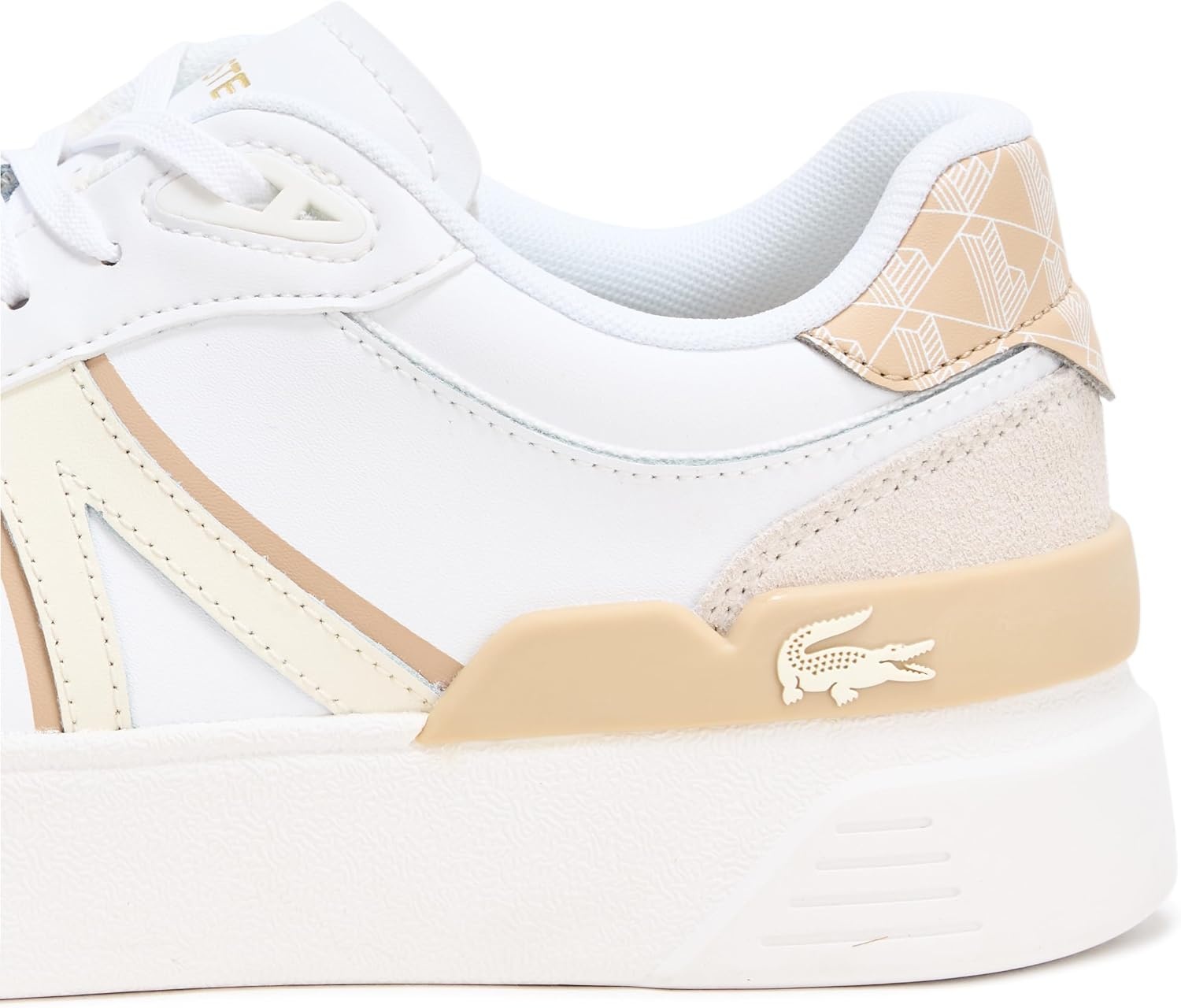 image:imageLacoste Womens L002 Evo SneakerWhiteLight Brown