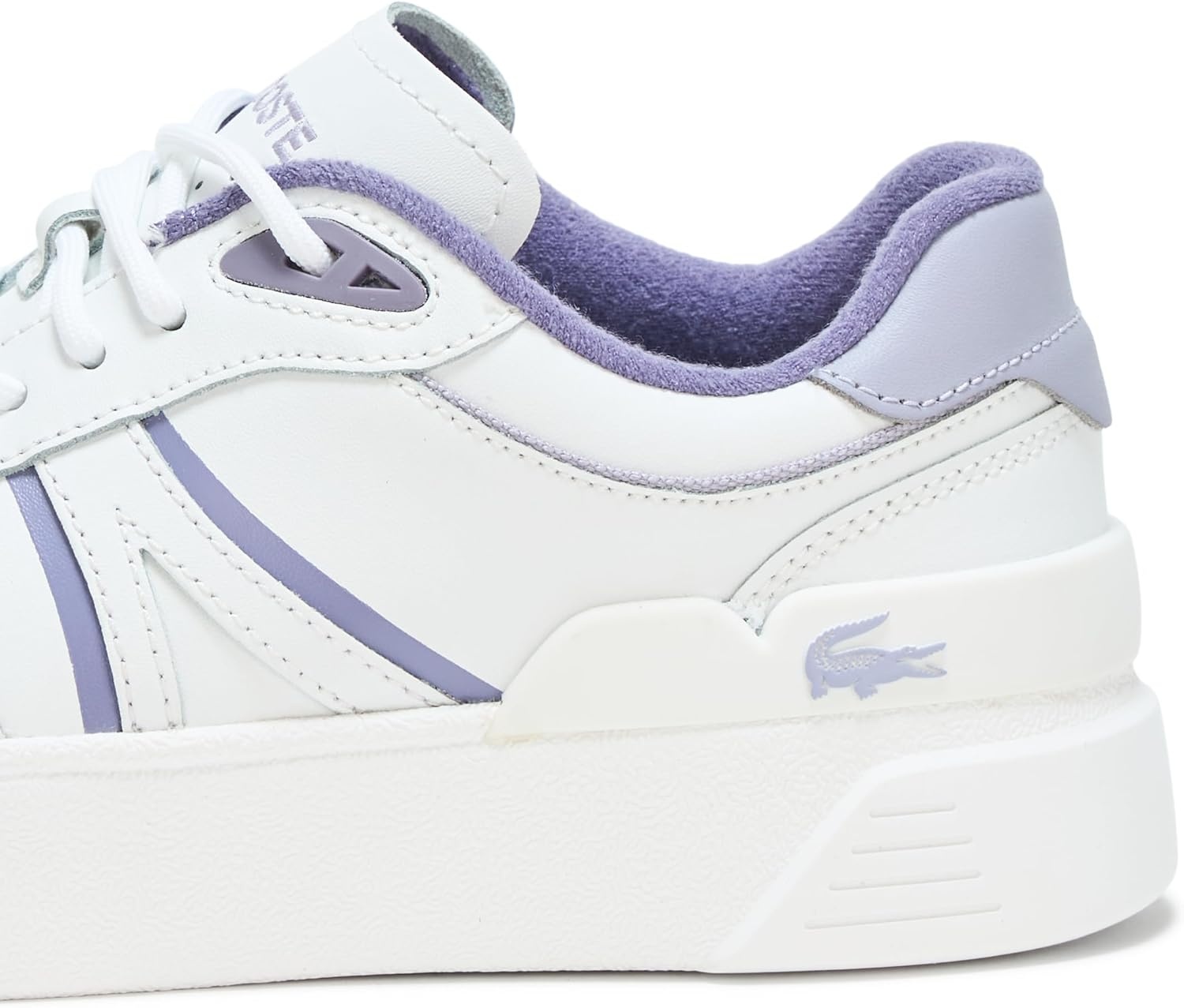 image:imageLacoste Womens L002 Evo SneakerWhiteLight Purple