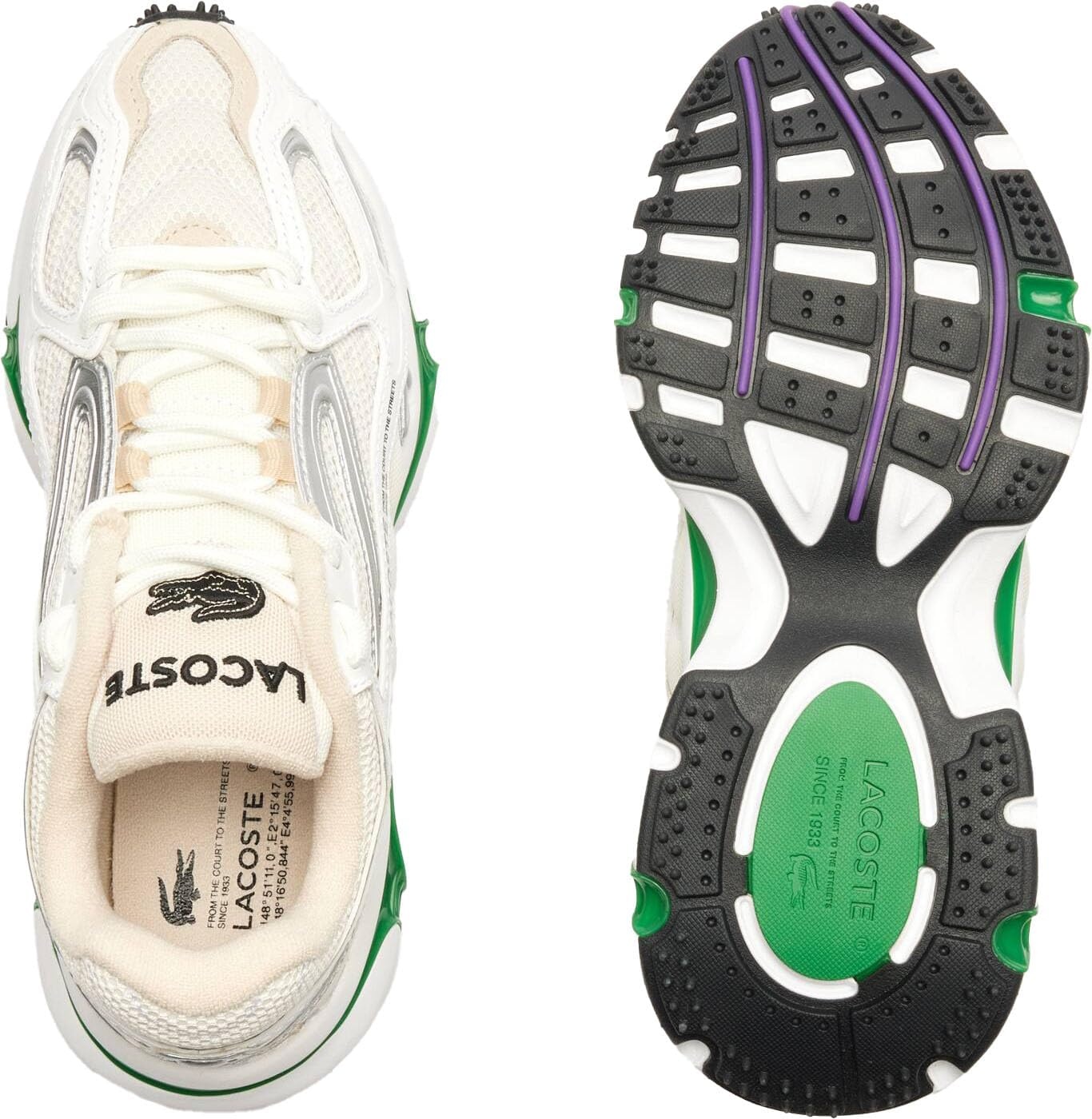 image:imageLacoste Womens L003 2K24 SneakerWhite Green