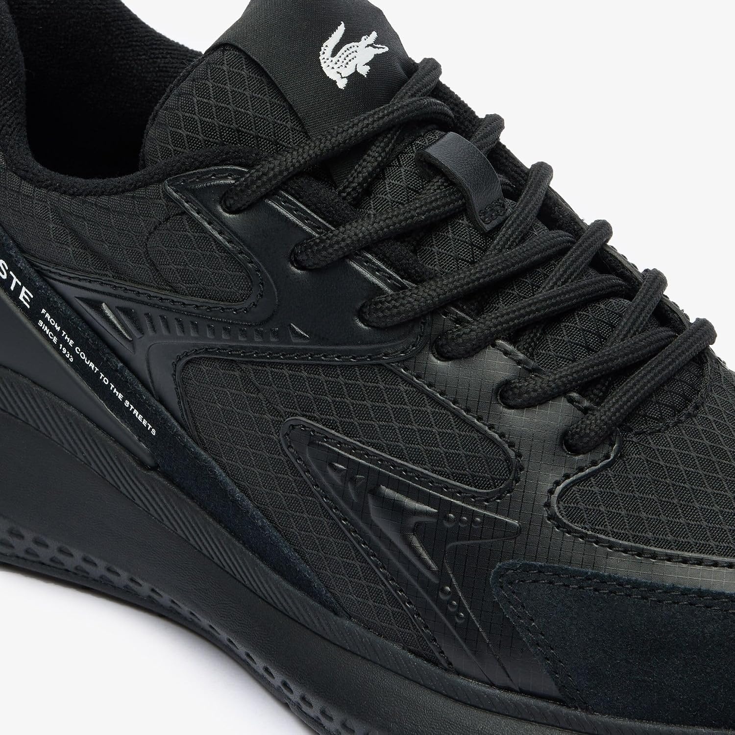 image:imageLacoste Womens L003 Evo SneakerBlackBlack