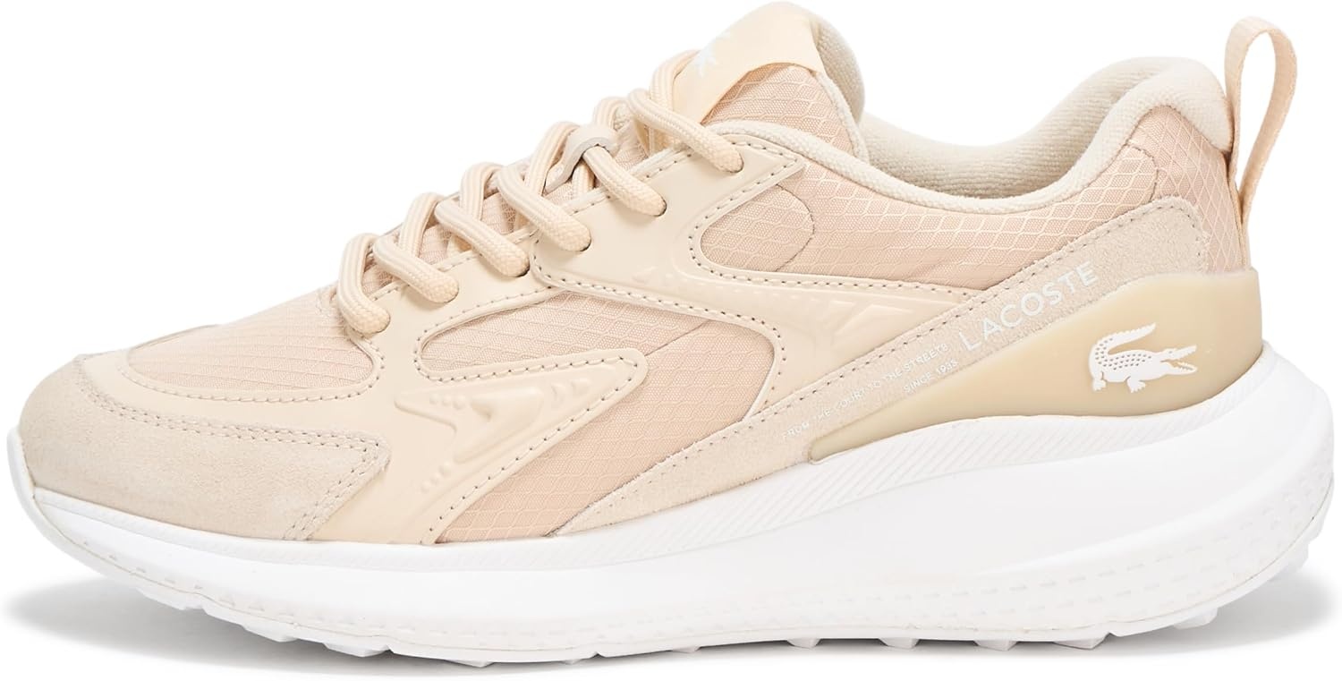 image:imageLacoste Womens L003 Evo SneakerLight TanWhite