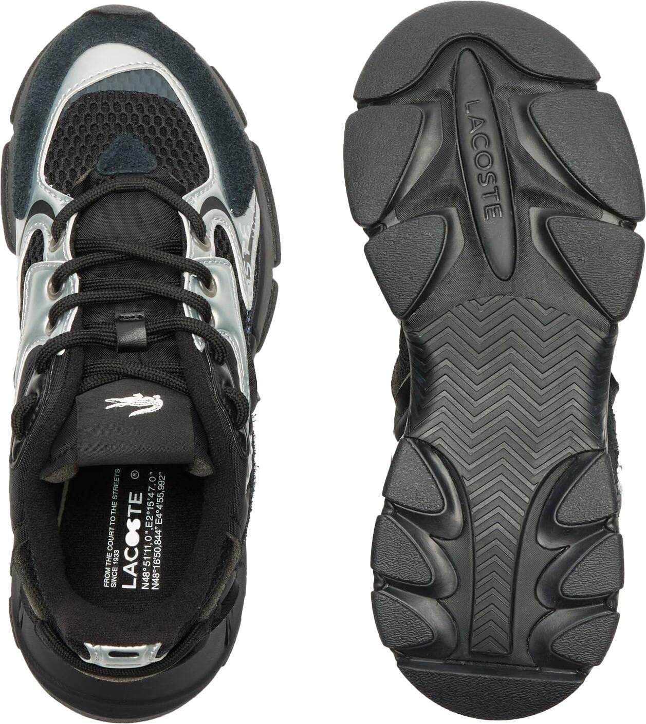 image:imageLacoste Womens L003 Neo SneakerBlackWhite