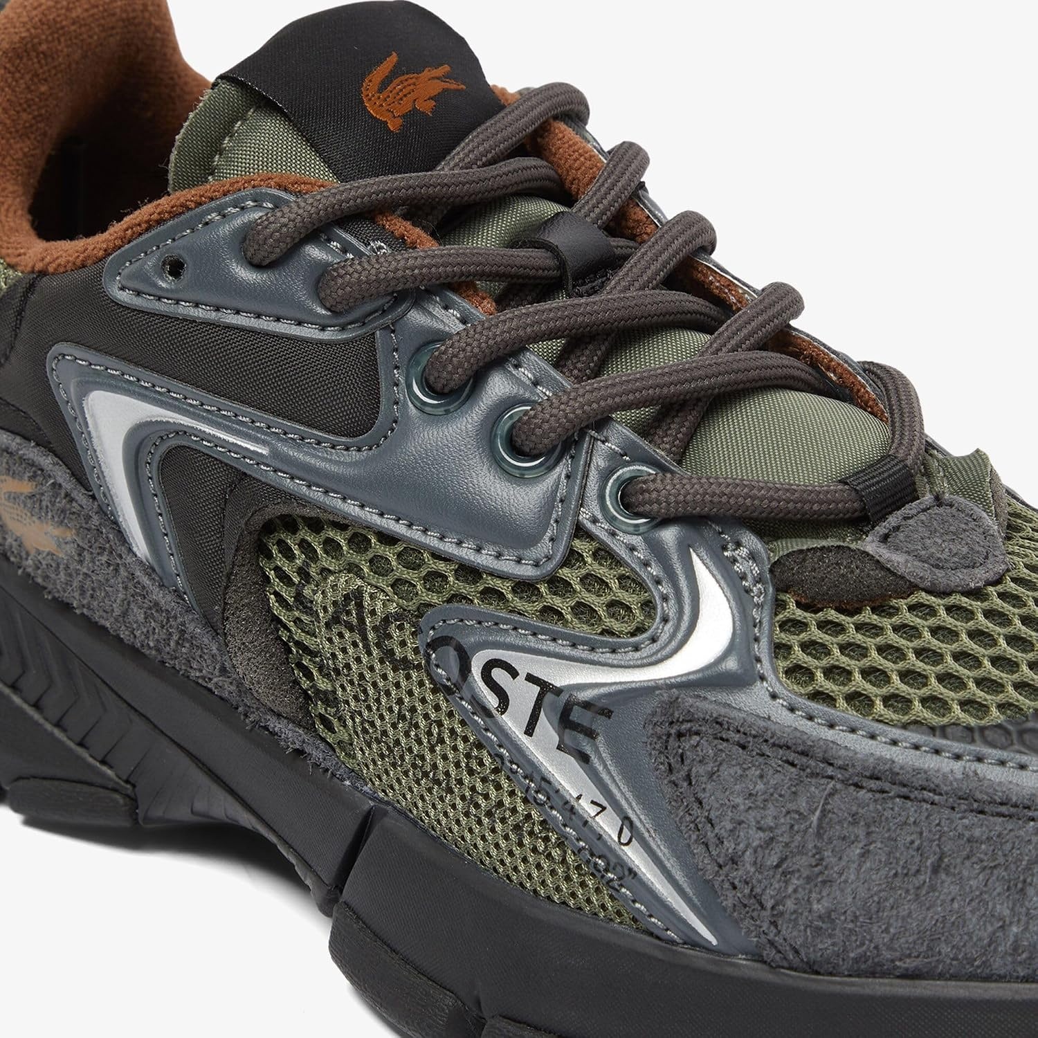 image:imageLacoste Womens L003 Neo SneakerDk GrnBlk
