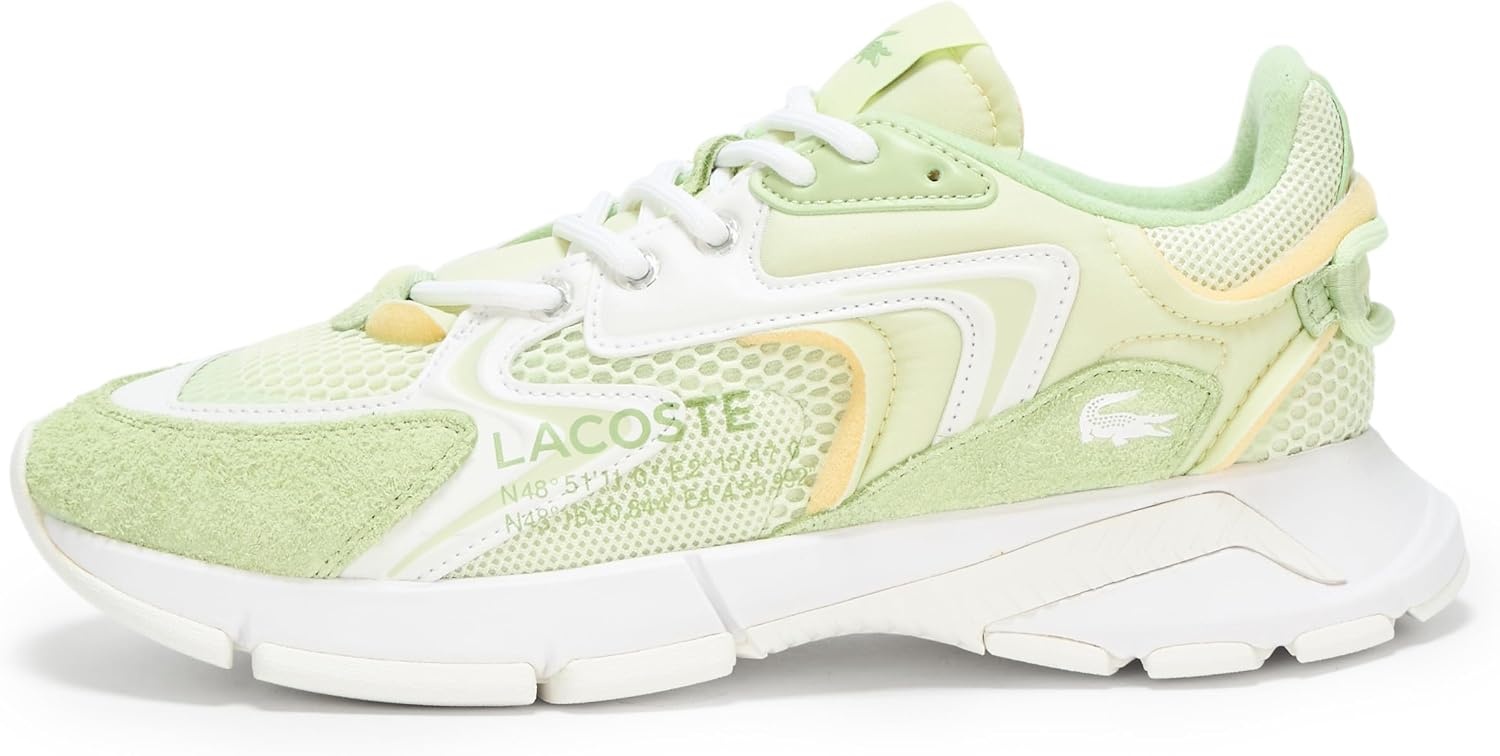 image:imageLacoste Womens L003 Neo SneakerLight GreenWhite