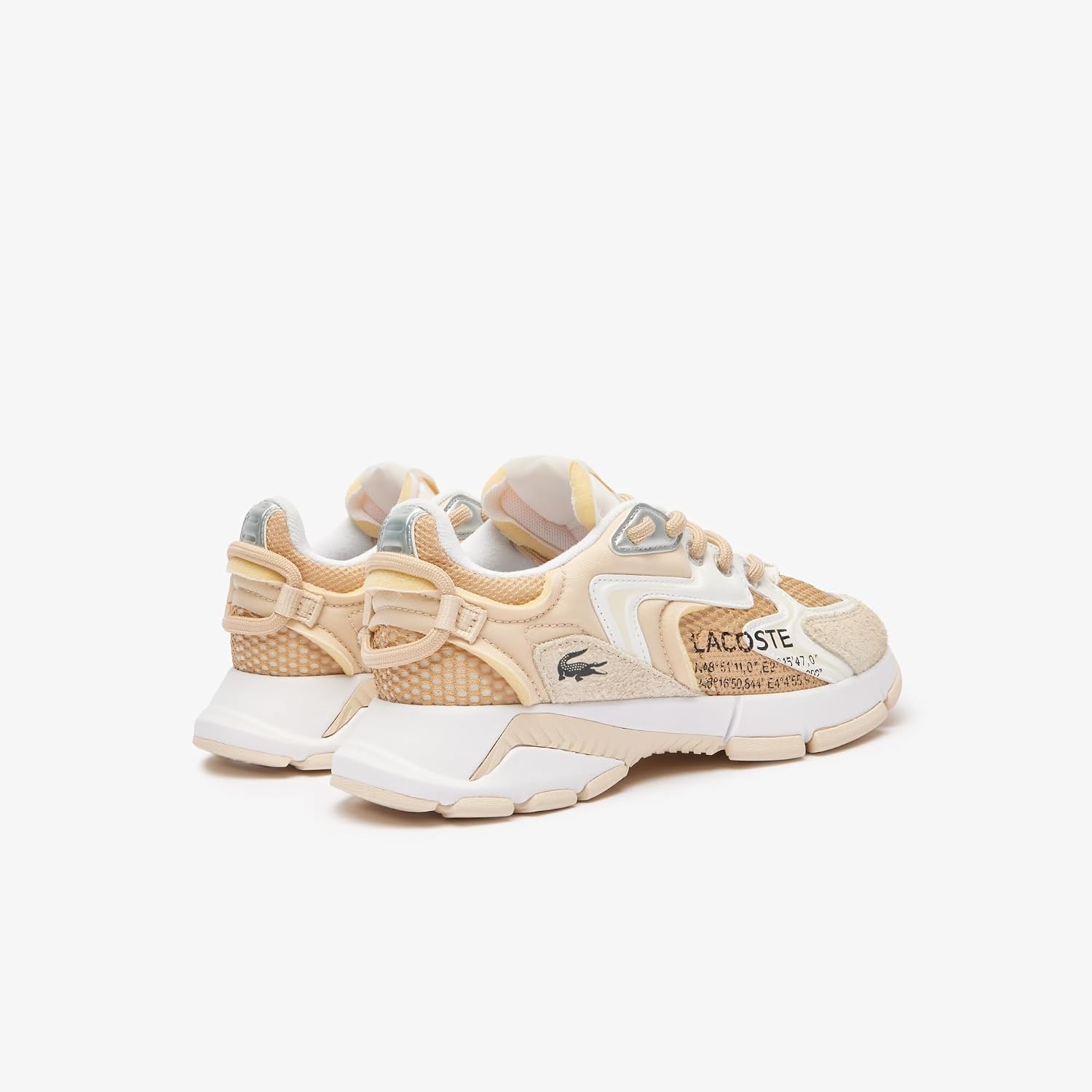 image:imageLacoste Womens L003 Neo SneakerLight TanWhite