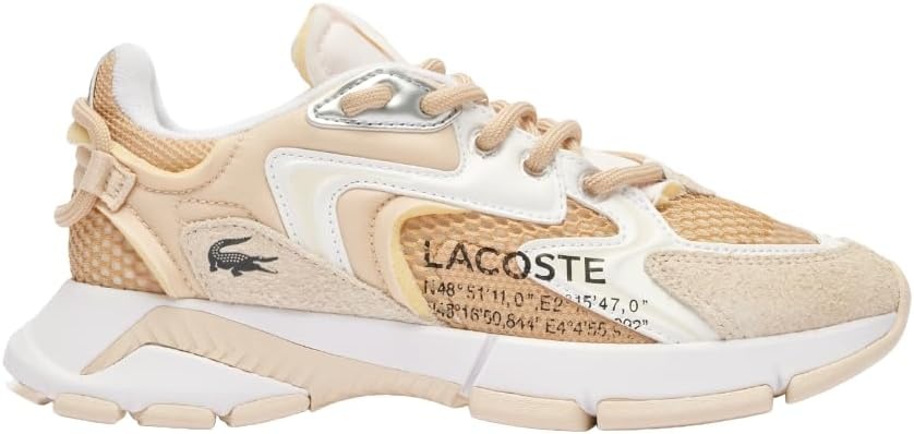 image:imageLacoste Womens L003 Neo SneakerLight TanWhite