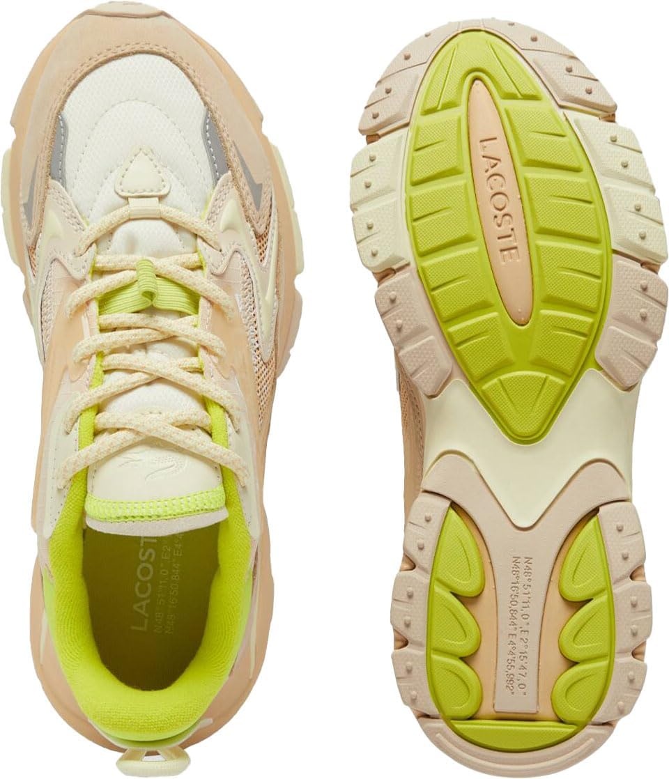image:imageLacoste Womens L003 Neo Tech SneakerNaturalLight Yellow