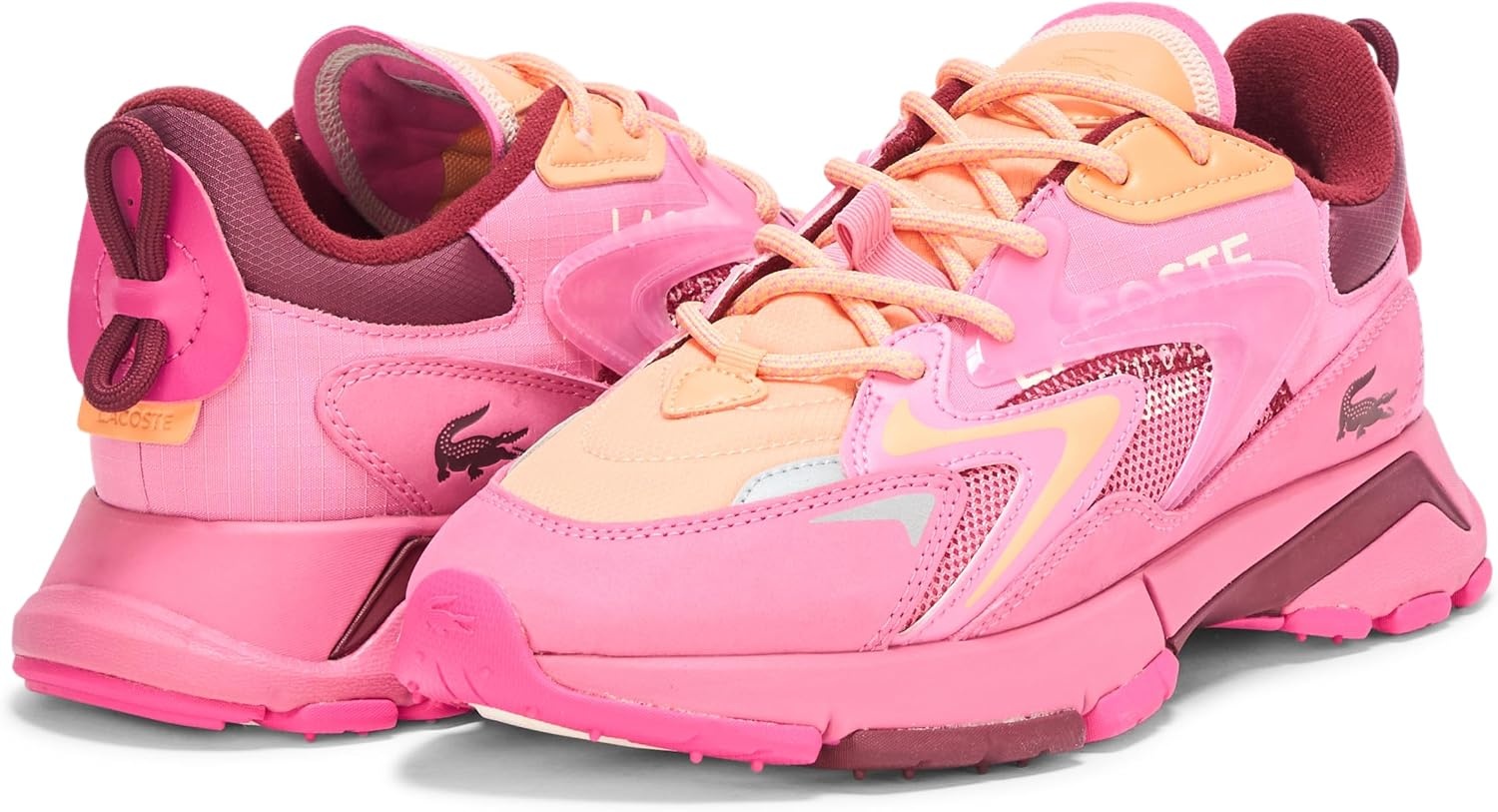 image:imageLacoste Womens L003 Neo Tech SneakerPnkLt Org