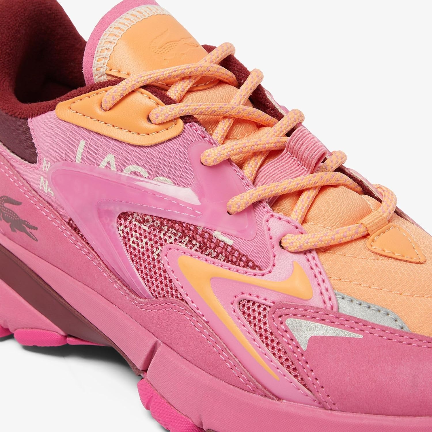 image:imageLacoste Womens L003 Neo Tech SneakerPnkLt Org