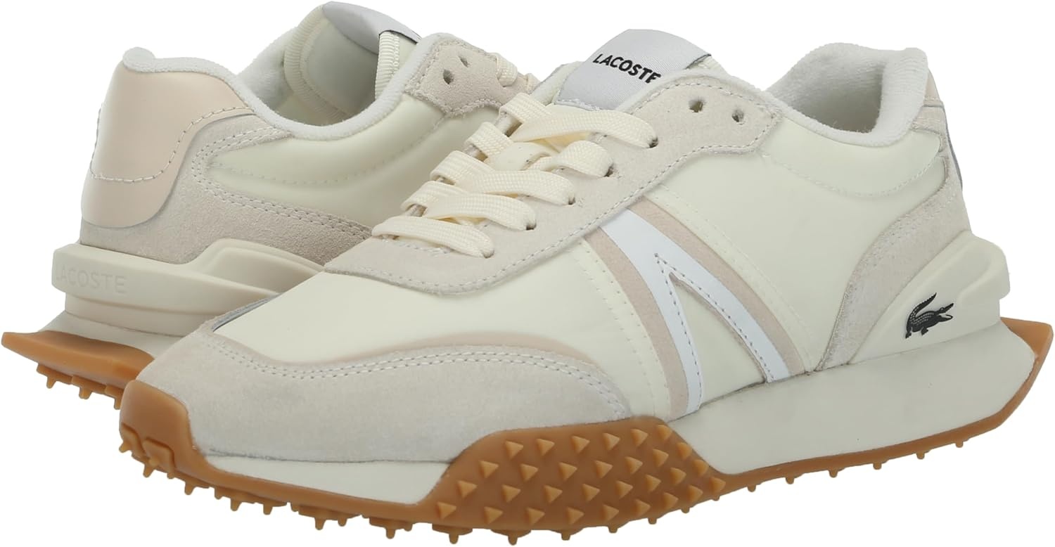 image:imageLacoste Womens LSpin Deluxe SneakersOff WhiteNatural