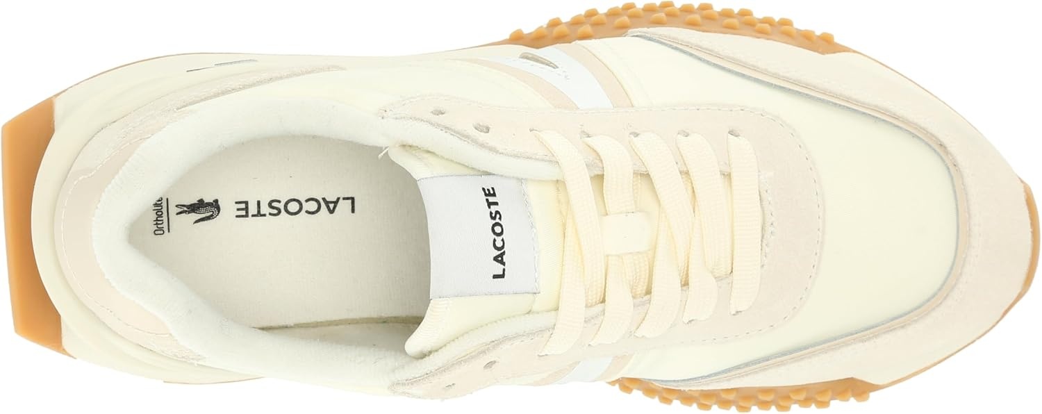 image:imageLacoste Womens LSpin Deluxe SneakersOff WhiteNatural
