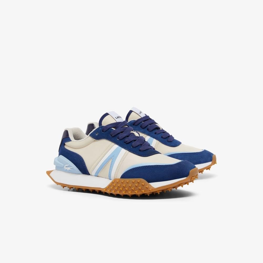 image:imageLacoste Womens LSpin Deluxe SneakersOff WhiteNavy