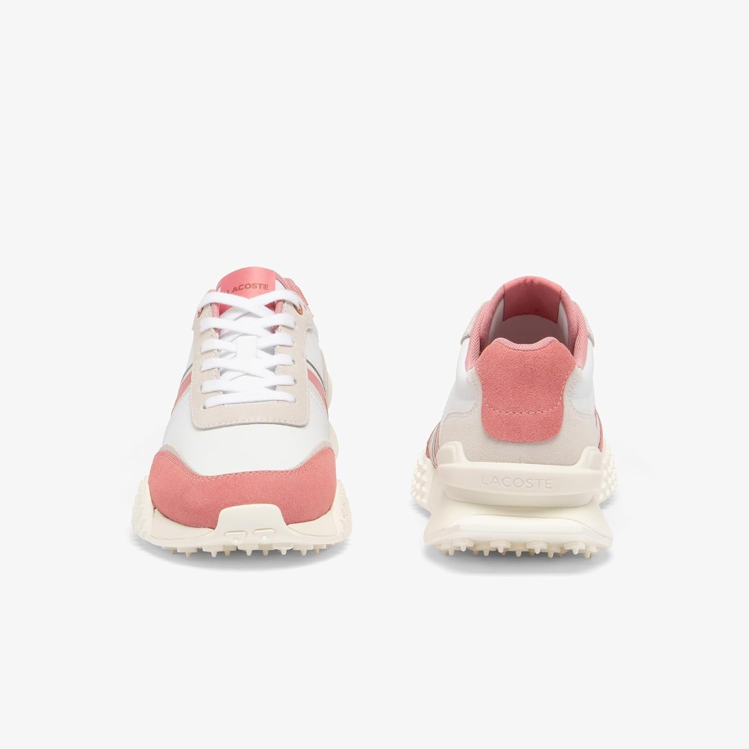 image:imageLacoste Womens LSpin Deluxe SneakersWhitePink