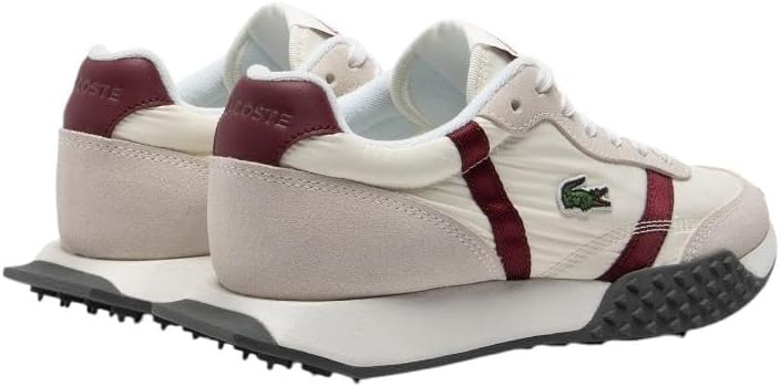 image:imageLacoste Womens LSpin Evo SneakerOff WhiteBurgundy