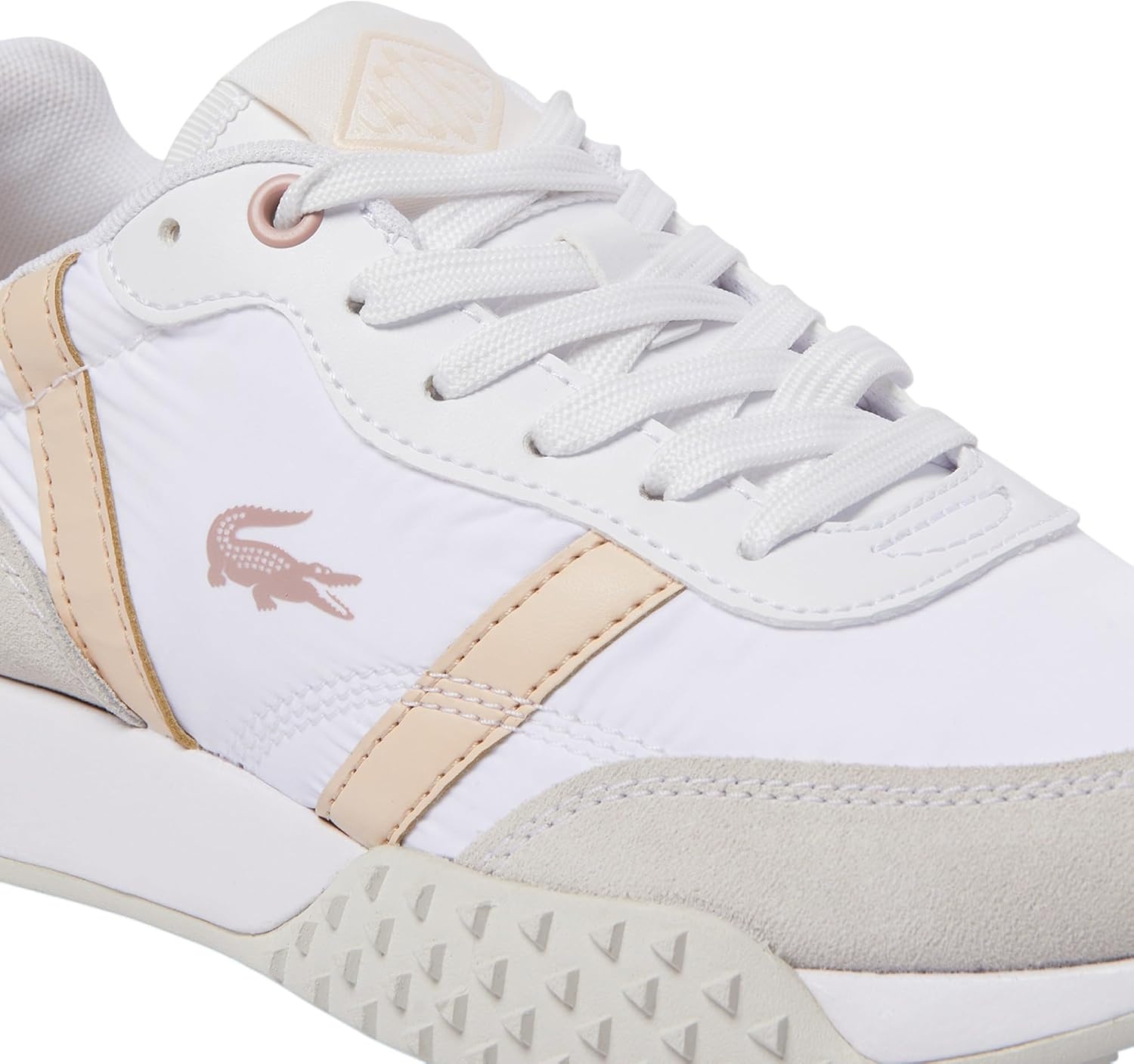 image:imageLacoste Womens LSpin Evo SneakerWhiteLight Pink