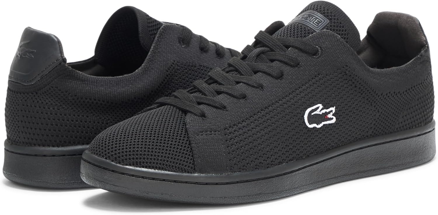 image:imageLacoste Womens Lacoste Carnaby Leather TrainersBlackBlack