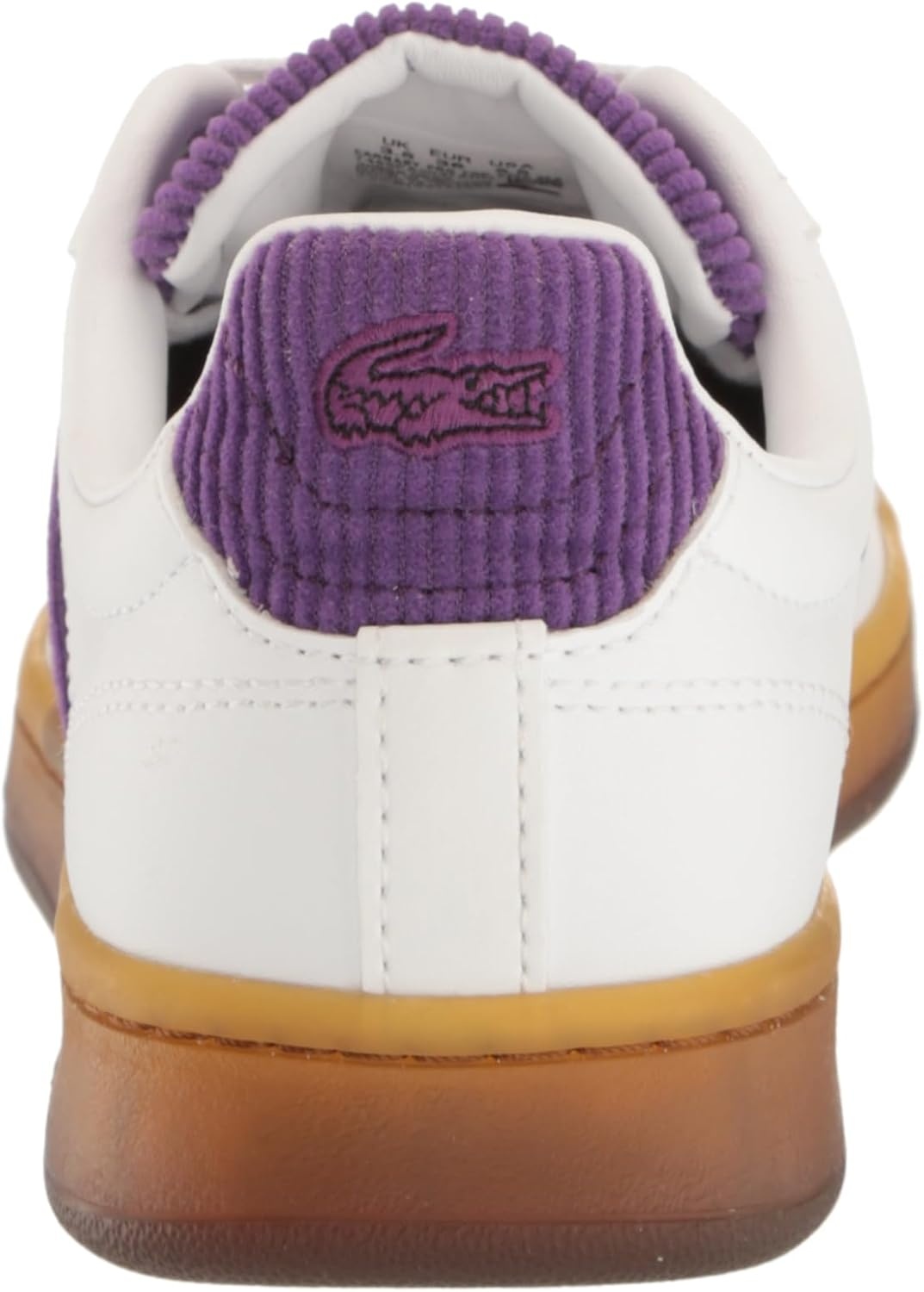 image:imageLacoste Womens Lacoste Carnaby Leather TrainersDark PurpleGum