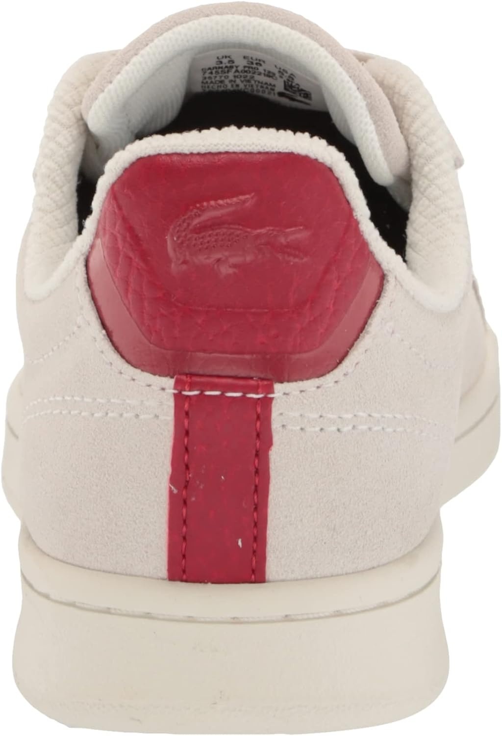 image:imageLacoste Womens Lacoste Carnaby Leather TrainersOffwhite
