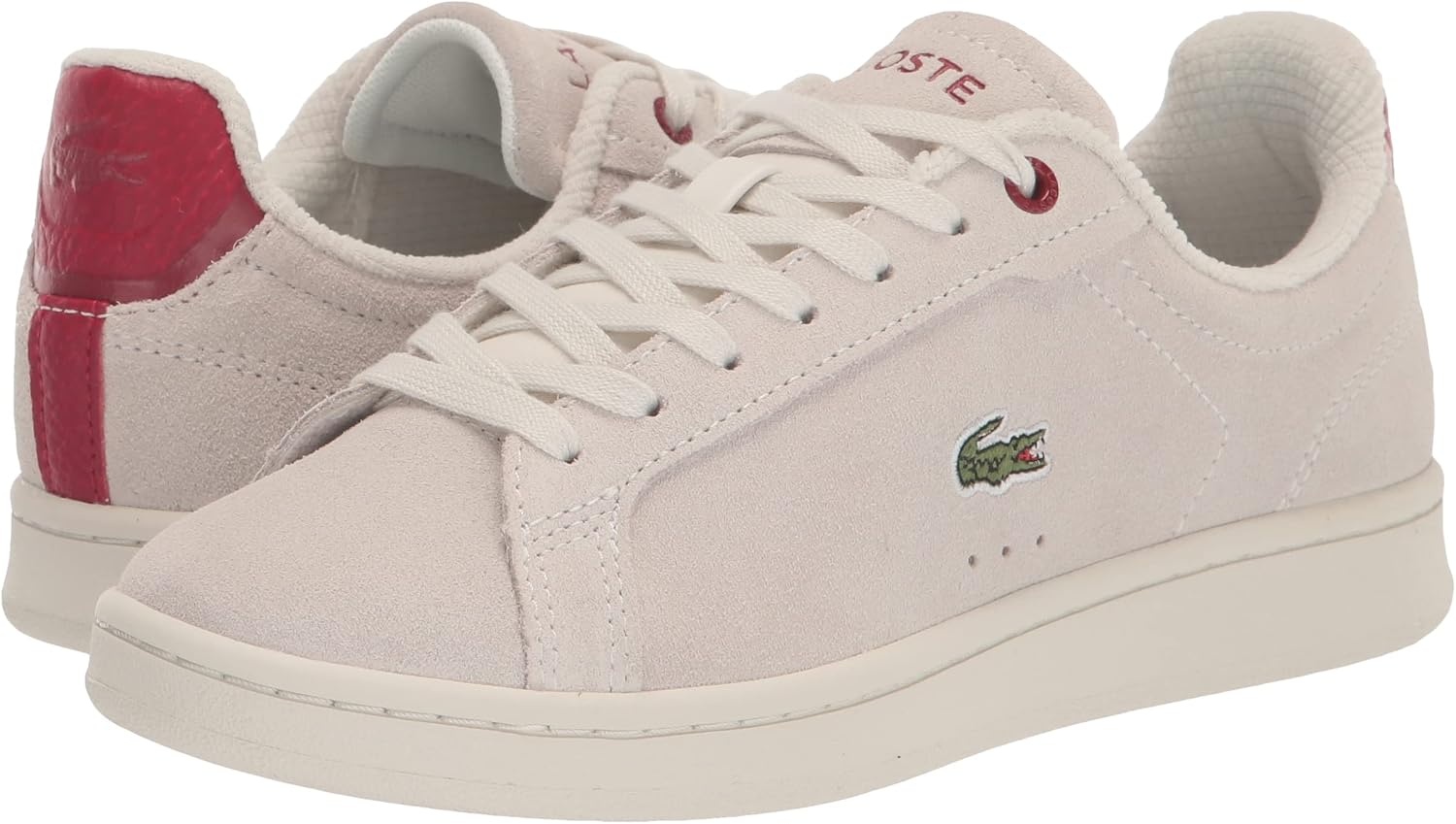 image:imageLacoste Womens Lacoste Carnaby Leather TrainersOffwhite