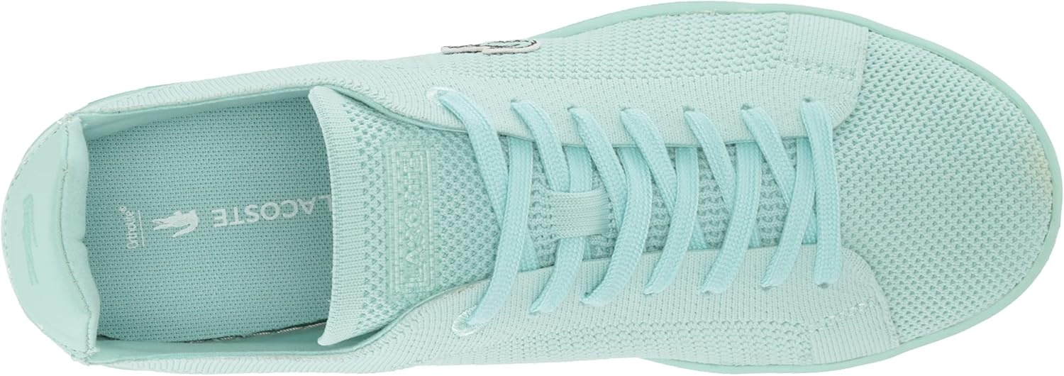 image:imageLacoste Womens Lacoste Carnaby Leather TrainersPiquee Turquoise