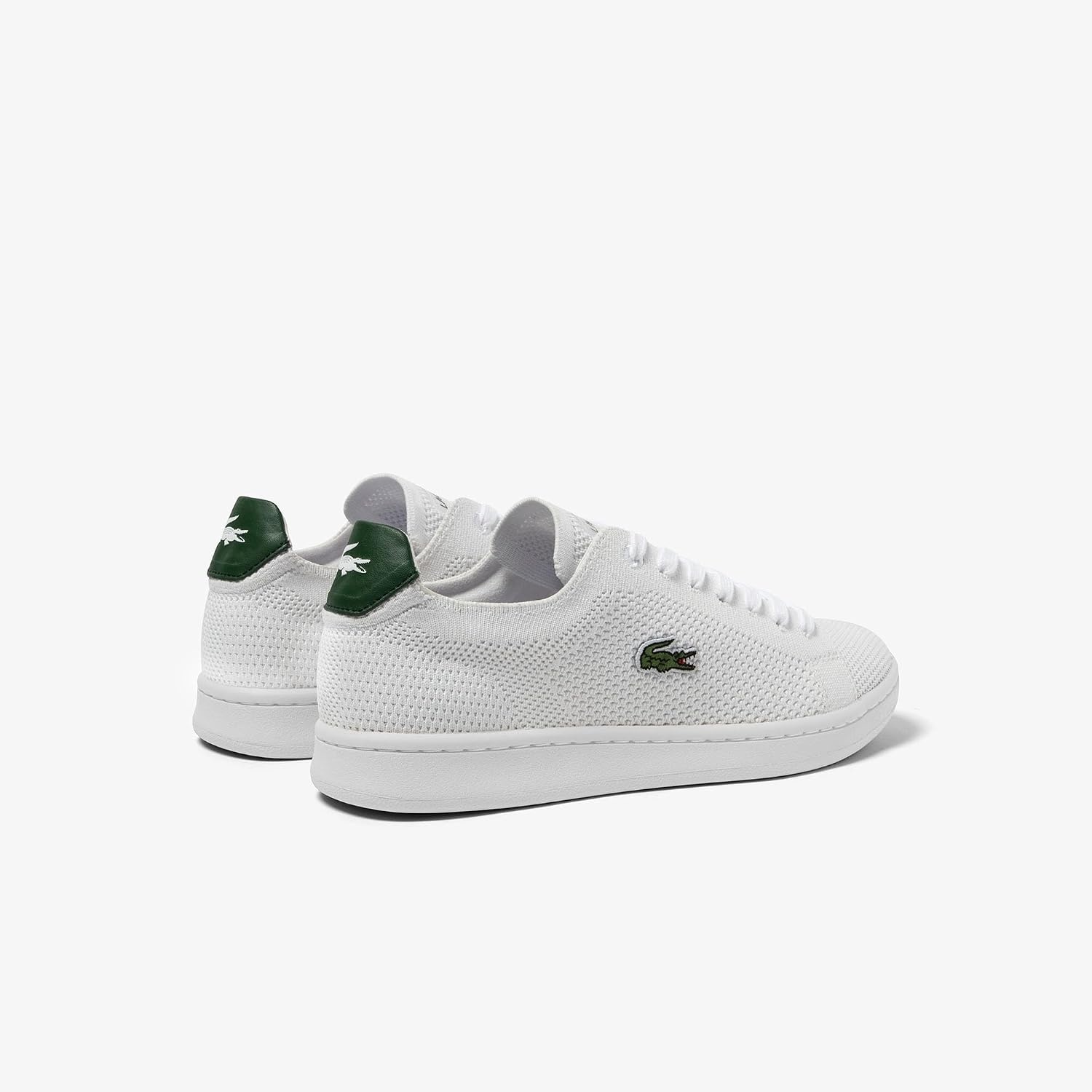 image:imageLacoste Womens Lacoste Carnaby Leather TrainersWhiteGreen