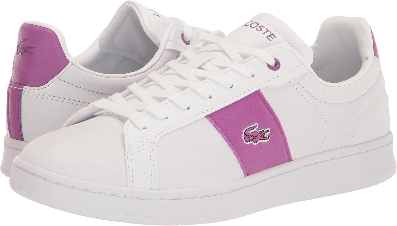 image:imageLacoste Womens Lacoste Carnaby Leather TrainersWhitePure