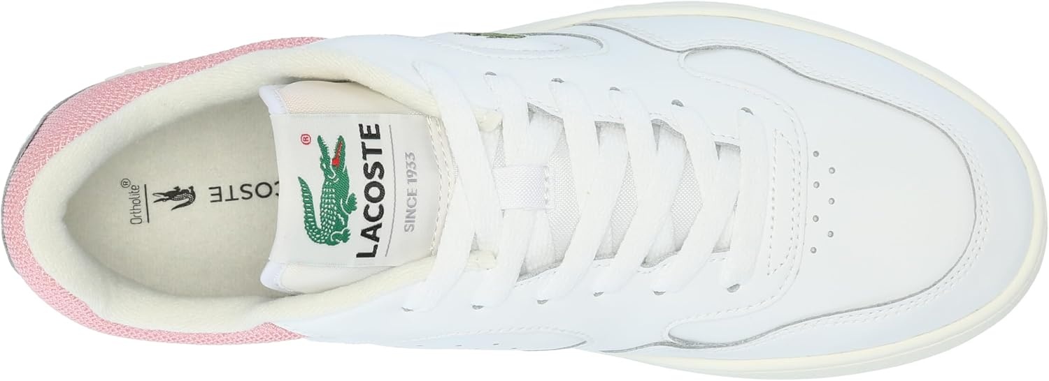image:imageLacoste Womens Lineset SneakerWhitePink
