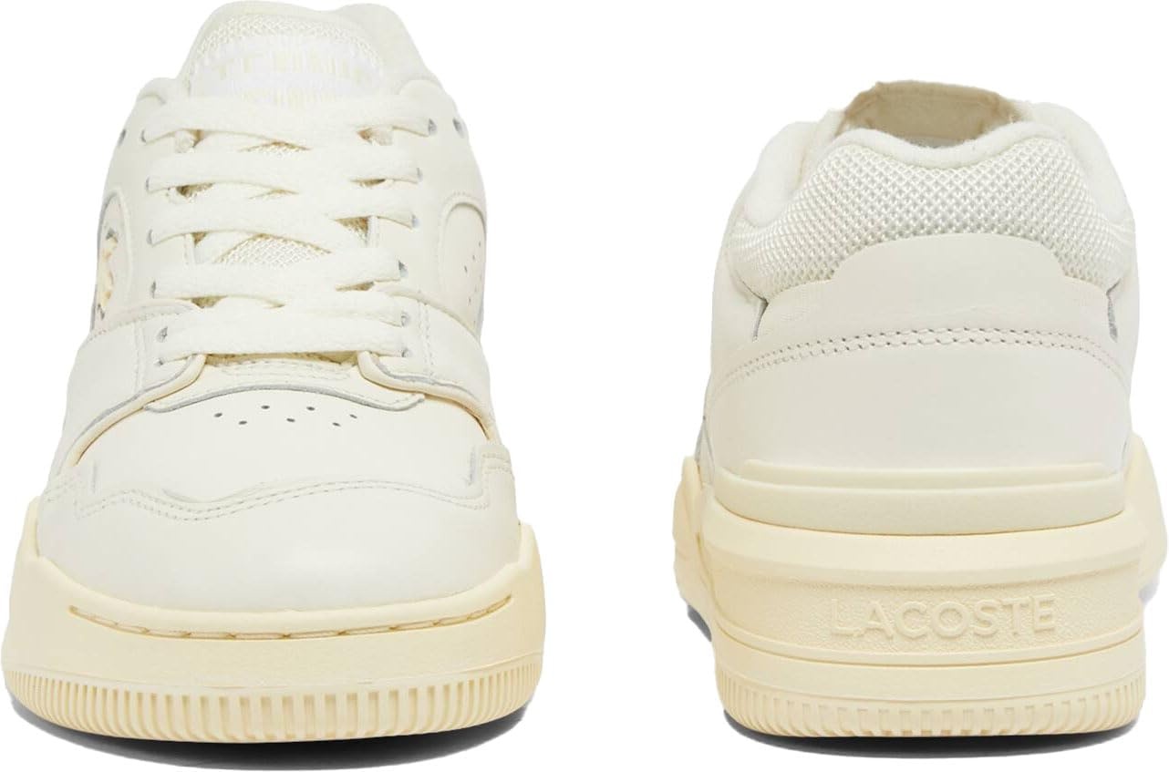 image:imageLacoste Womens Lineshot SneakerOff WhiteLight Yellow